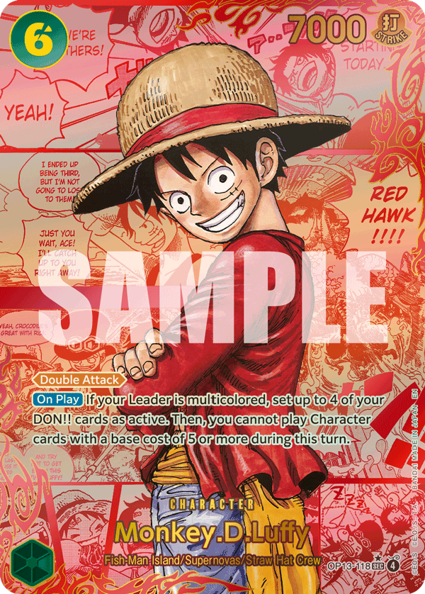 Monkey.D.Luffy(Red Super Alternate Art)