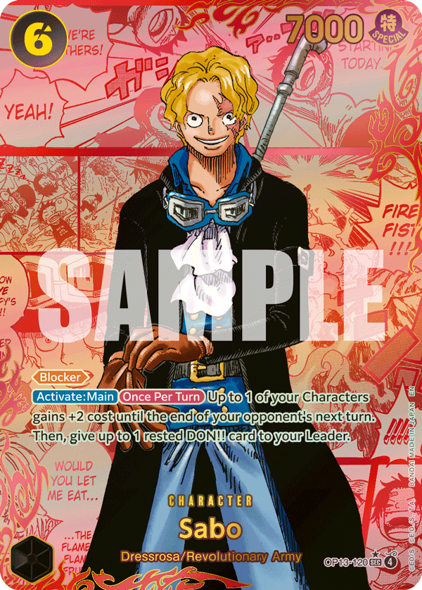 Sabo(Red Super Alternate Art)