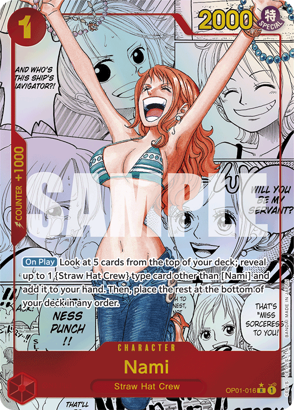 Nami (OP01-016) · OP01-016 · Manga Rare