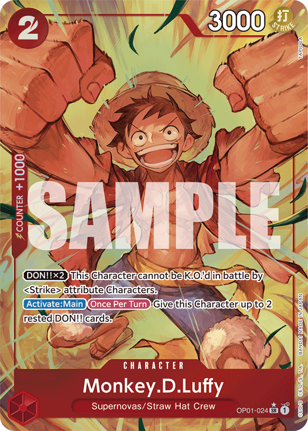 Monkey.D.Luffy (OP01-024) · OP01-024 · Alt Art