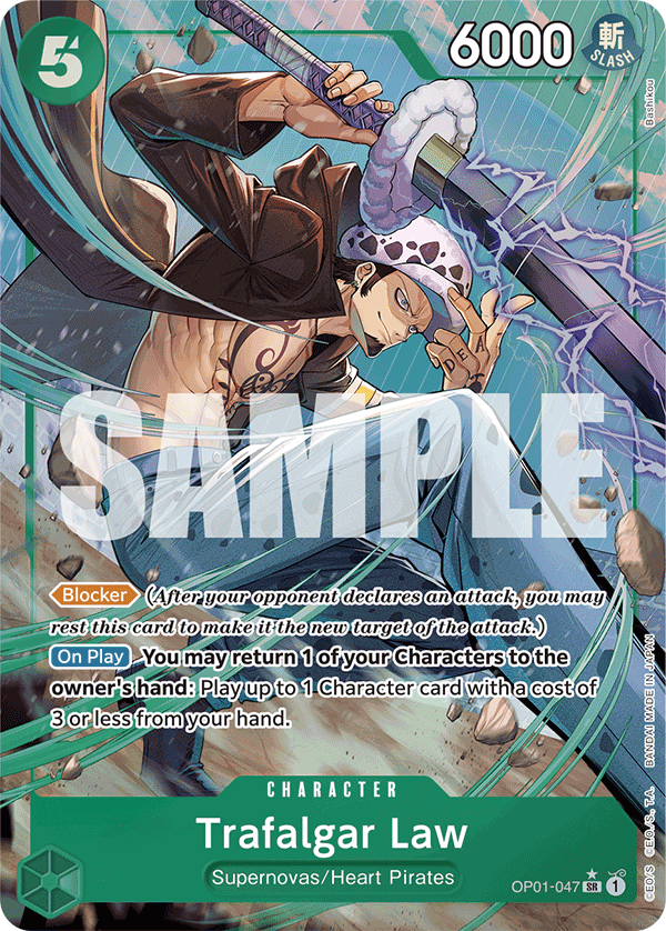 Trafalgar Law (OP01-047) · OP01-047 · Alt Art