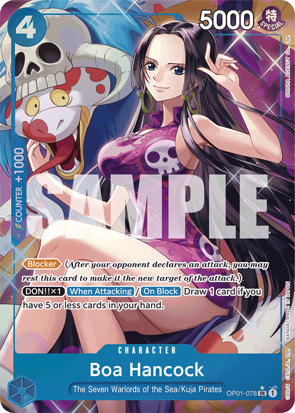 Boa Hancock (OP01-078) · OP01-078 · Alt Art