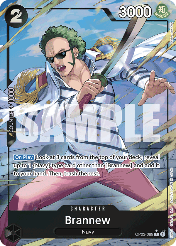 Brannew · OP03-089 · Alt Art