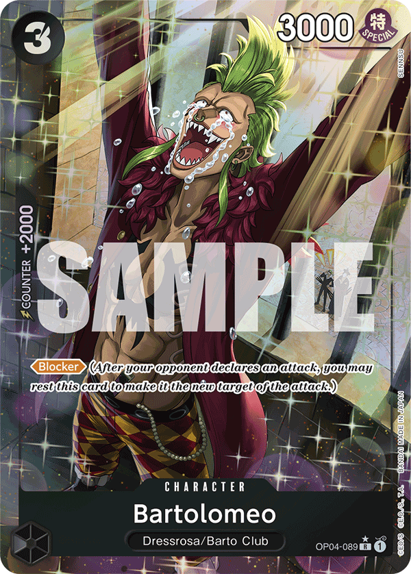 Bartolomeo (OP04-089) · OP04-089 · Alt Art