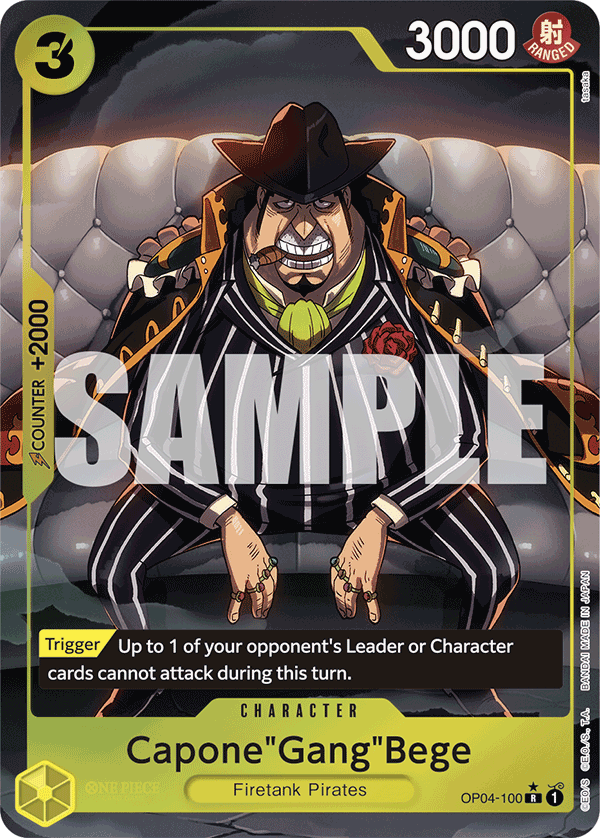 Capone"Gang"Bege (OP04-100) (Full Art)