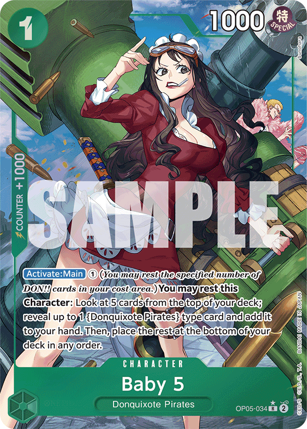 Baby 5 (OP05-034) (Full Art)