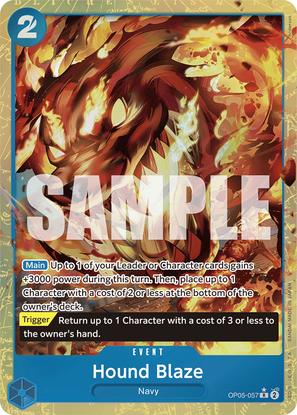 Hound Blaze · OP05-057 · Alt Art