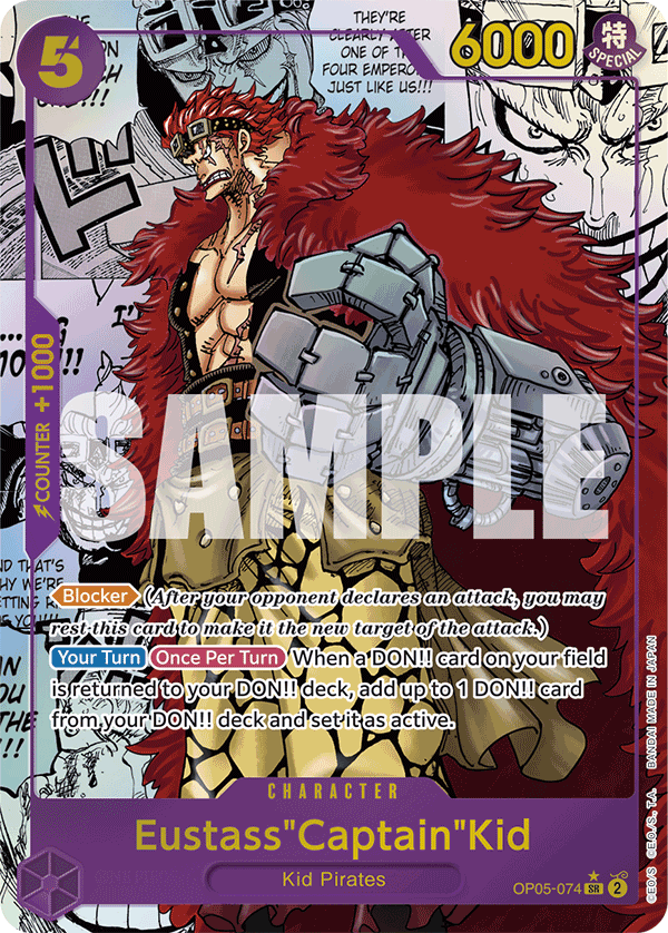 Eustass"Captain"Kid (OP05-074)