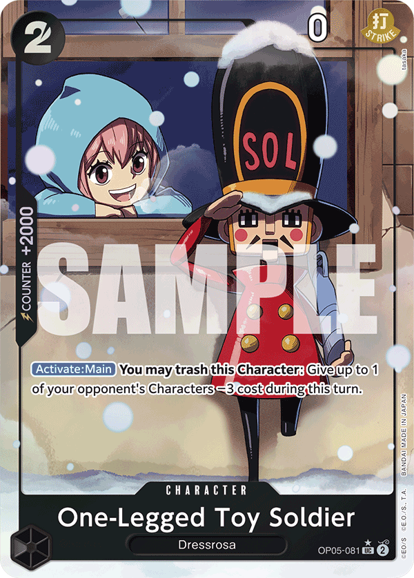 One-Legged Toy Soldier · OP05-081 · Alt Art