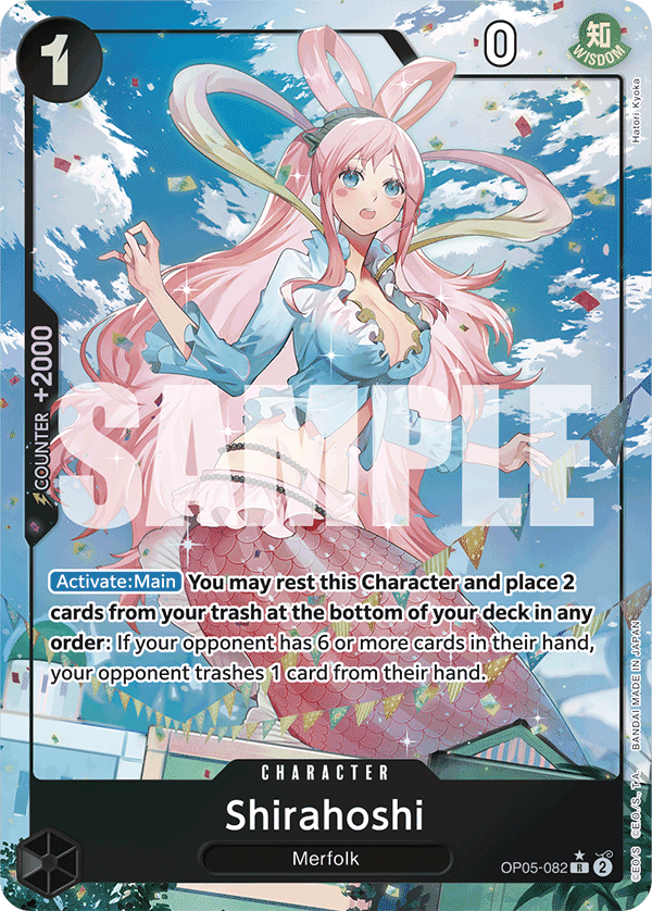 Shirahoshi (OP05-082) (Full Art)