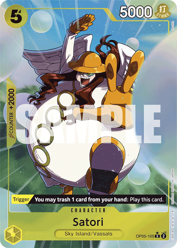 Satori · OP05-105 · Alt Art