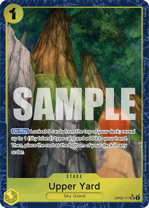Upper Yard · OP05-117 · Alt Art