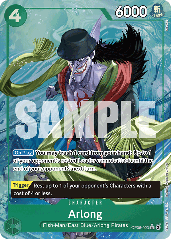 Arlong · OP06-023 · Alt Art