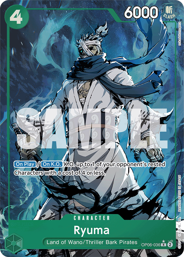 Ryuma · OP06-036 · Alt Art
