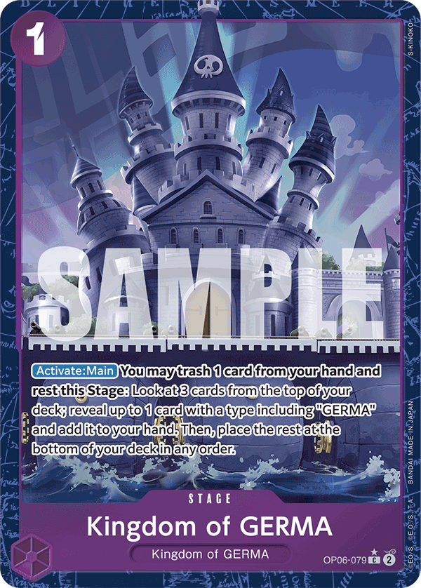 Kingdom of GERMA · OP06-079 · Alt Art
