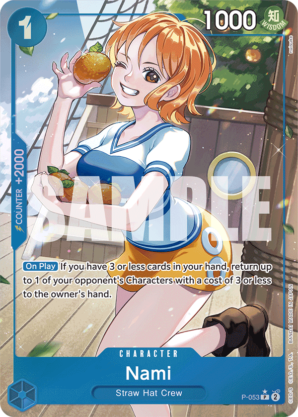 Nami (P-053) (Full Art) · P-053