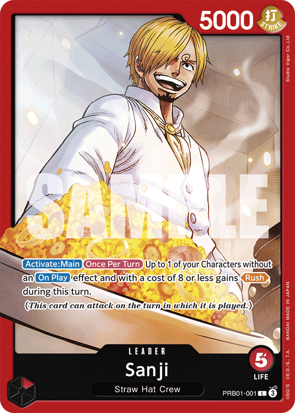Sanji (PRB01-001) · PRB01-001