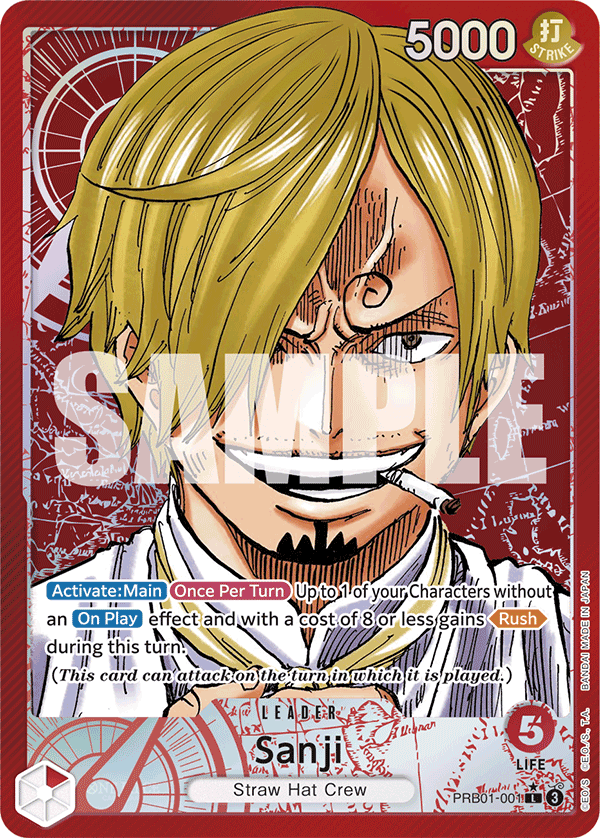 Sanji (PRB01-001) · PRB01-001 · Alt Art