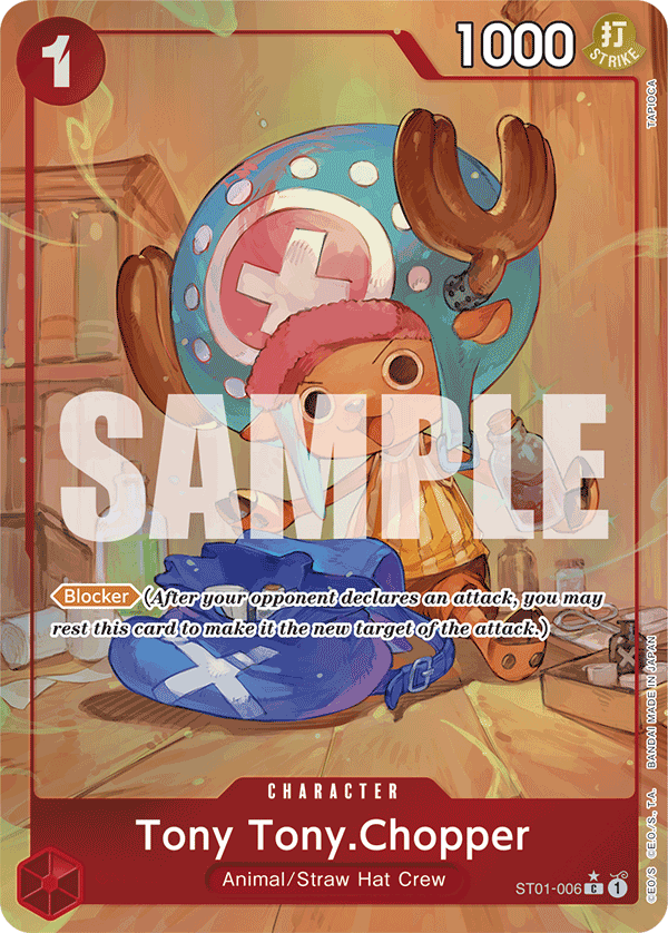 Tony Tony.Chopper (ST01-006) · ST01-006 · Alt Art