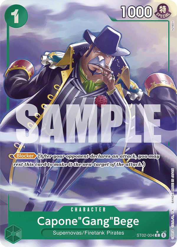 Capone"Gang"Bege (ST02-004) · ST02-004 · Alt Art