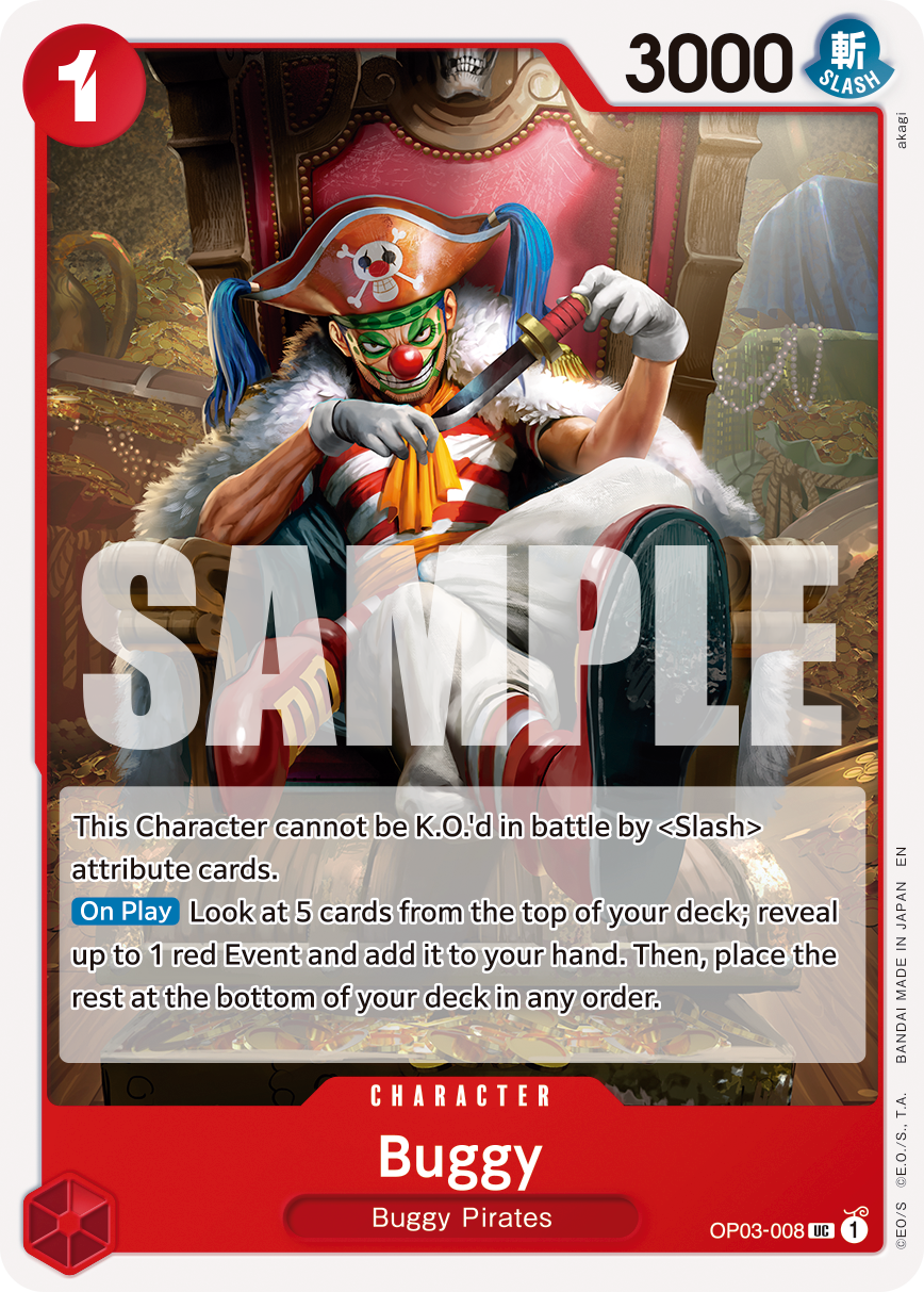 Buggy - OP03-008 (Reprint)