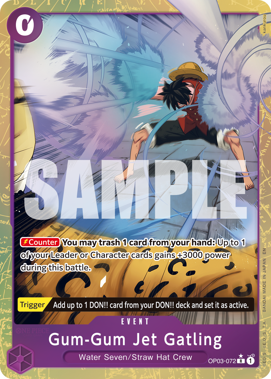 Gum-Gum Jet Gatling · OP03-072 · Alt Art