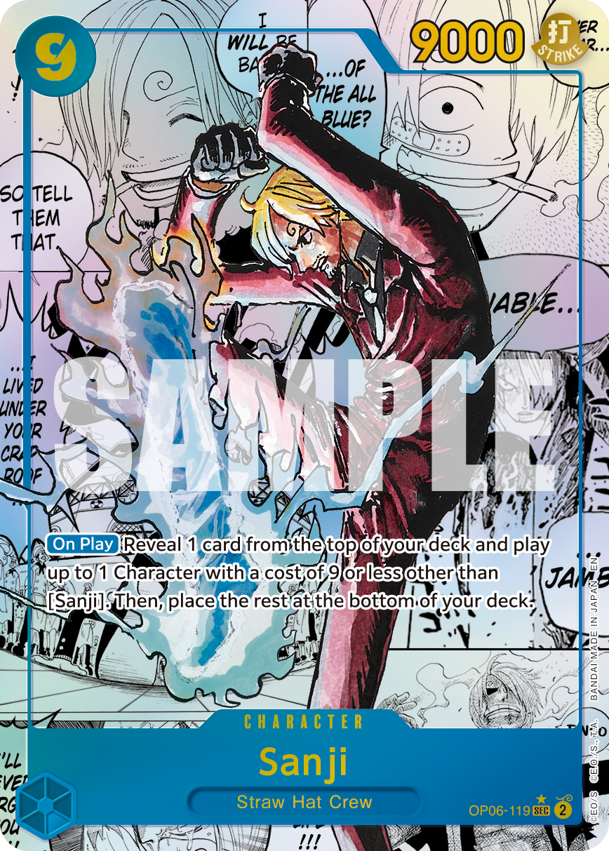 Sanji - OP06-119 · OP06-119 · Manga Rare