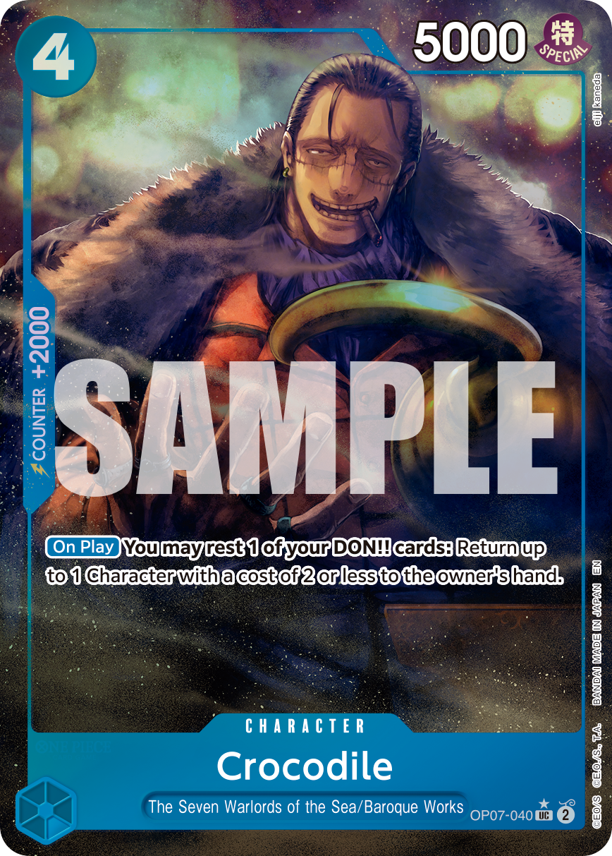 Crocodile - OP07-040 · OP07-040 · Alt Art