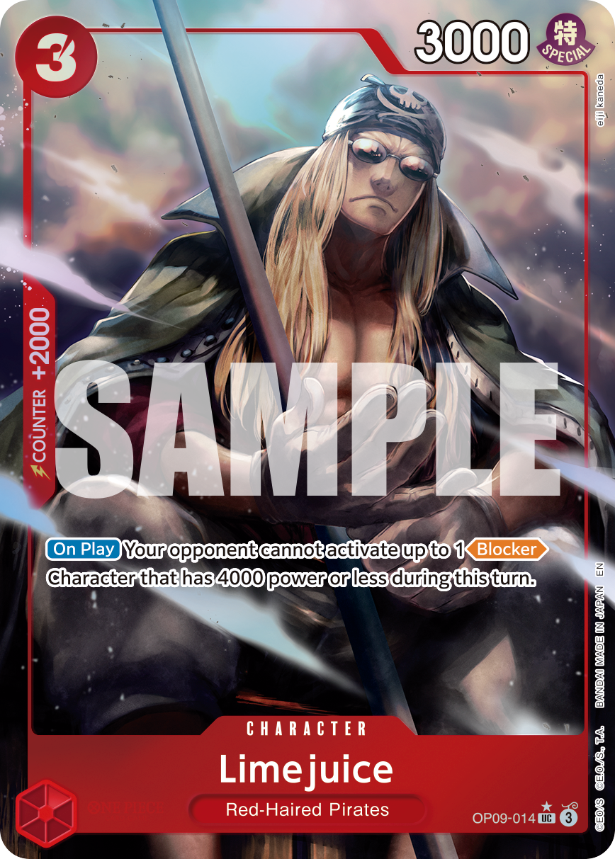 Limejuice · OP09-014 · Alt Art