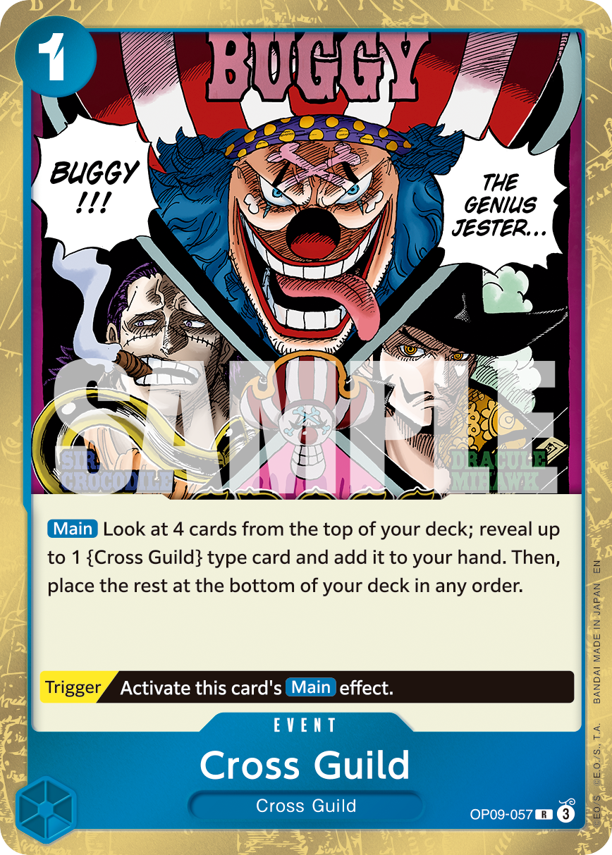 Cross Guild · OP09-057 · Manga Rare