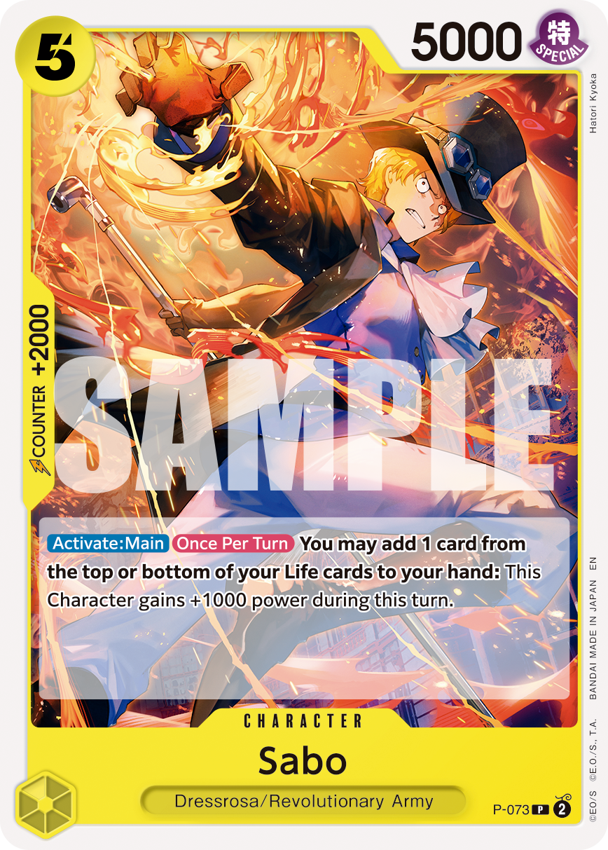 Sabo - P-073 (Pirate Foil) · P-073