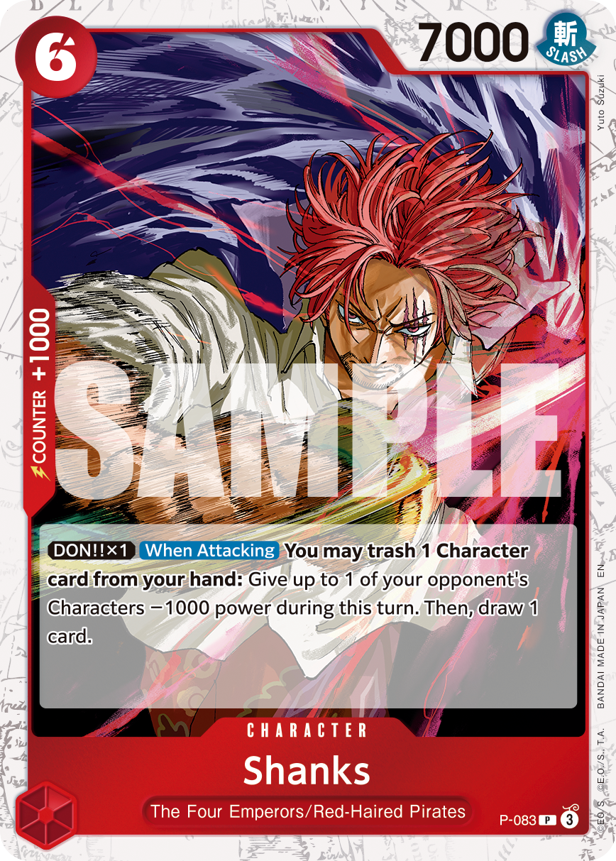 Shanks - P-083 (Pirate Foil) · P-083