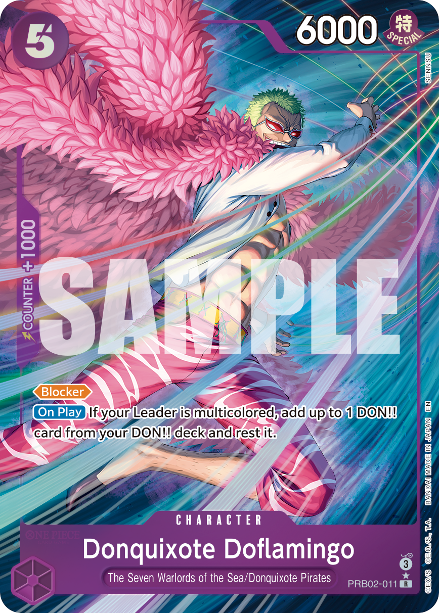 Donquixote Doflamingo · PRB02-011 · Alt Art