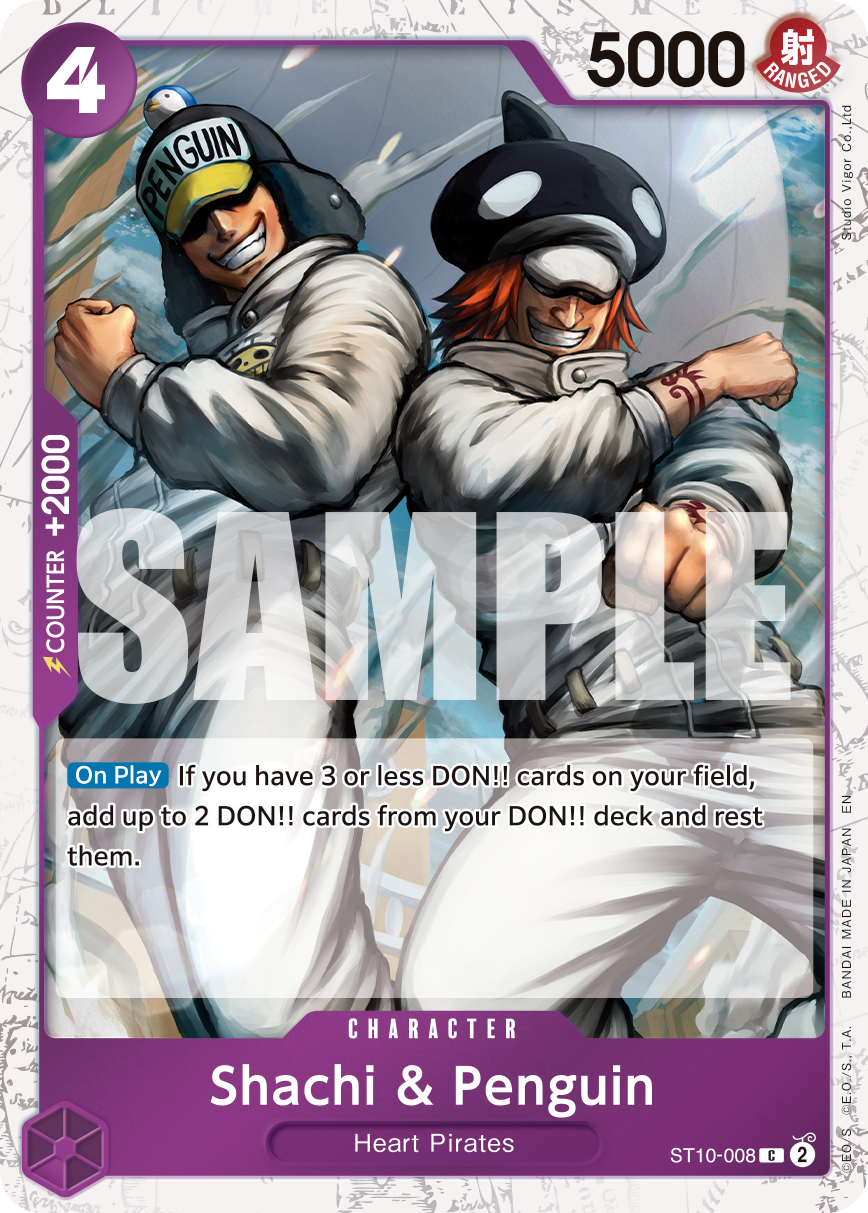 Shachi & Penguin (Pirate Foil) · ST10-008