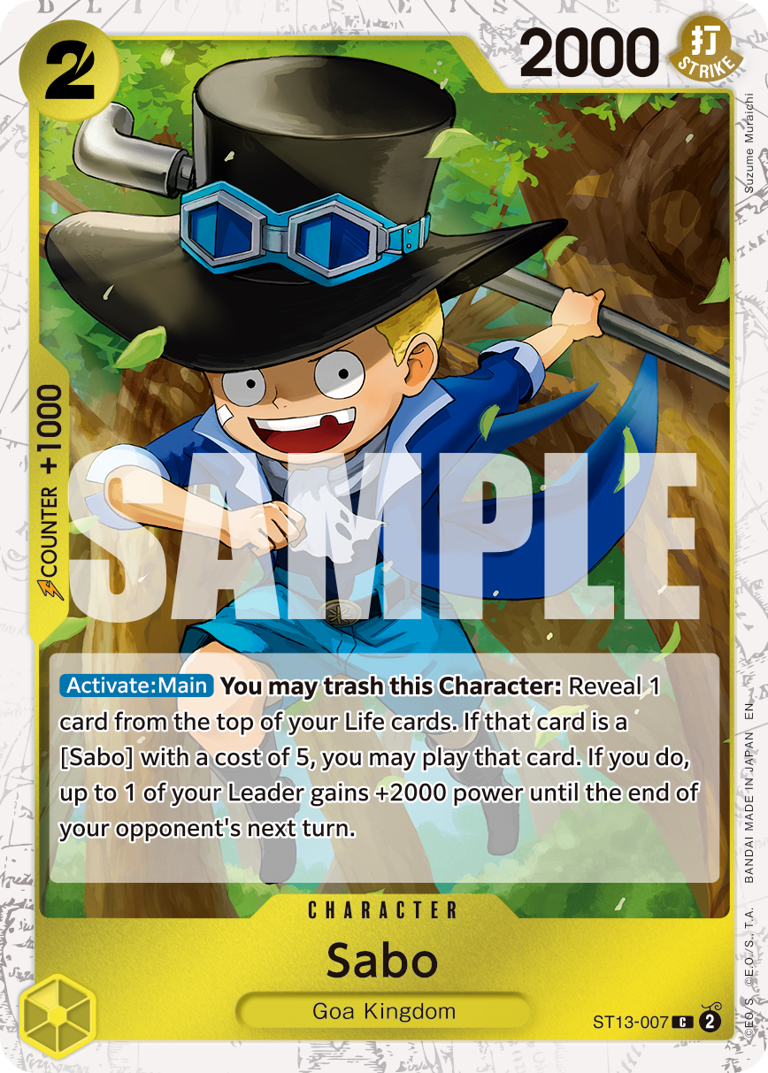 Sabo - ST13-007 (Pirate Foil) · ST13-007