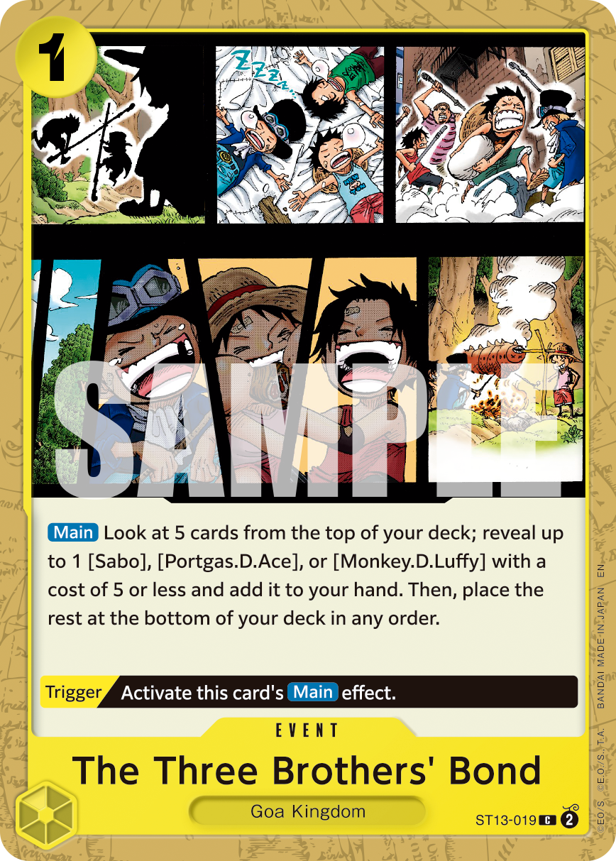 The Three Brothers' Bond (Reprint)