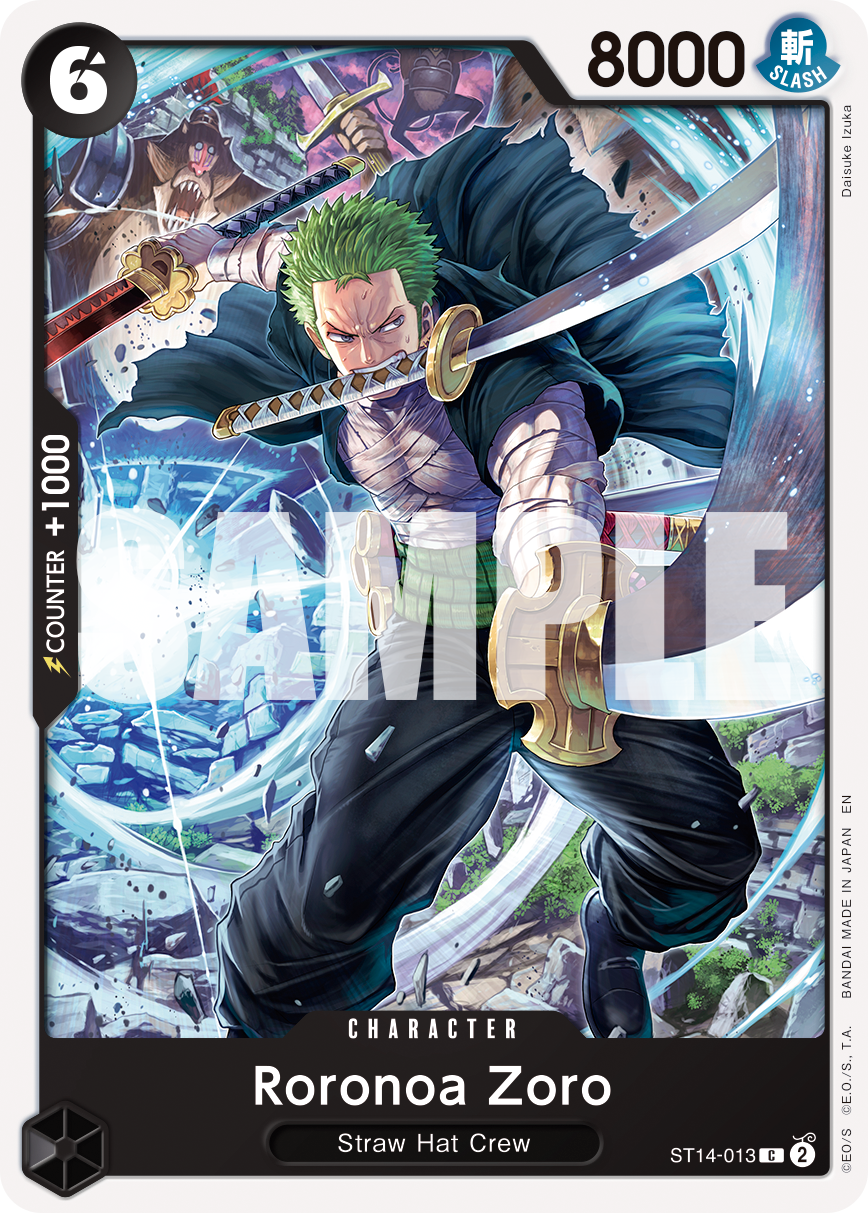 Roronoa Zoro - ST14-013 (Reprint)