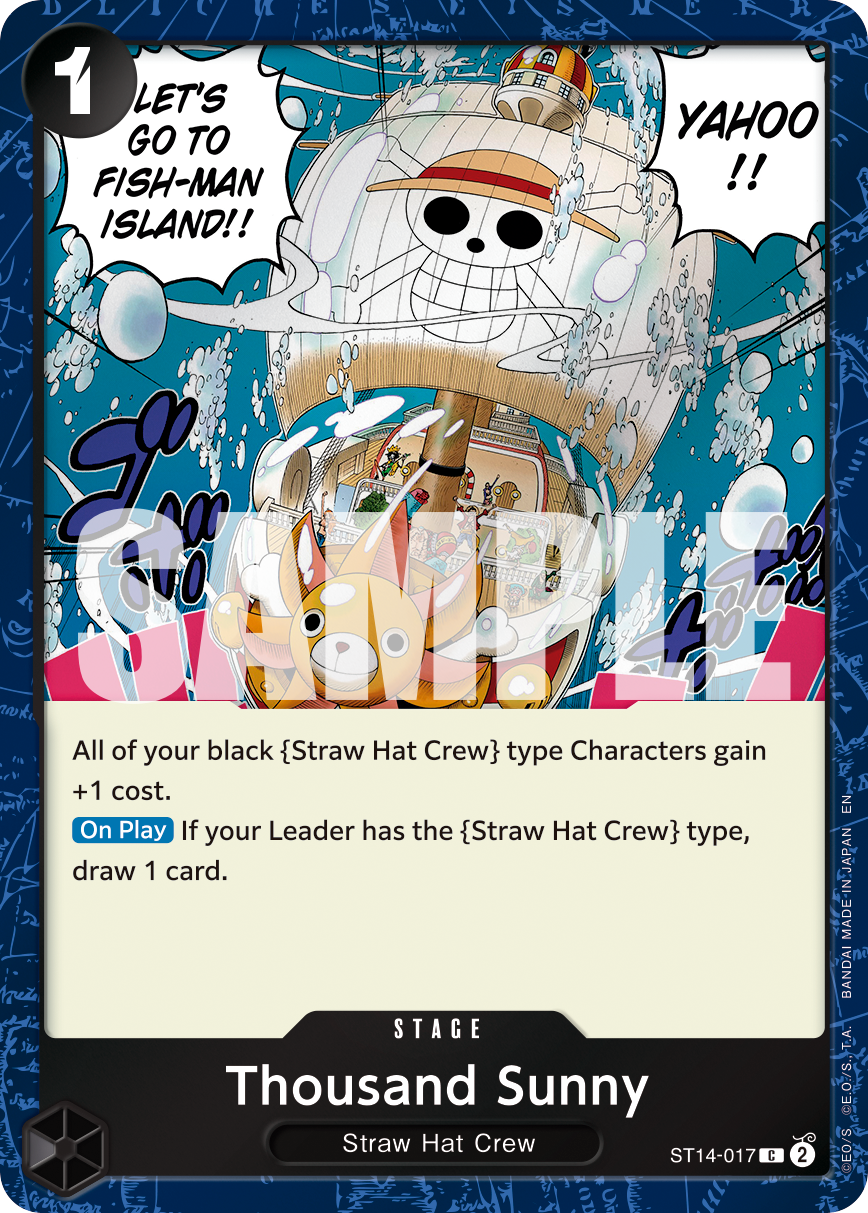 Thousand Sunny (Pirate Foil) · ST14-017