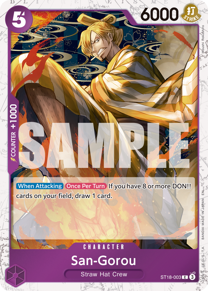 San-Gorou (Pirate Foil) · ST18-003